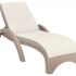 Шезлонг пластиковый с матрасом GS 1009 (Fiji) 234/GS1009/1/TAUPE