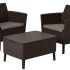 Комплект мебели Gardeck Салемо балкон (Salemo balcony set) коричневый