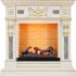 Каминокомплект Dimplex Opti-Myst Corsica - Белый шоколад с очагом Cassette 600 NH