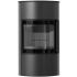 Печь-камин Kratki Pro BJORN/W 7кВт, сталь, керамика, черная футеровка