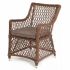 4SiS Латте плетеное кресло из искусственного ротанга, цвет коричневый