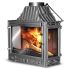 Каминная чугунная топка Kaw-Met W3PLB (3 стекла) 16,7 кВт