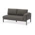 Диван Brafritid Stockholm 2 антрацит/серый, алюминий