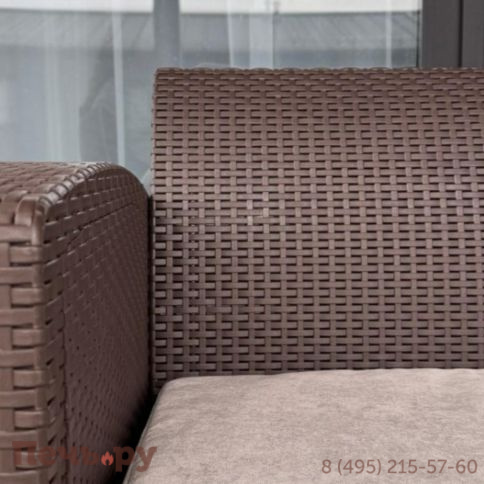 2-х местный диван Royal Family Lana Lux (коричневый) фото 3