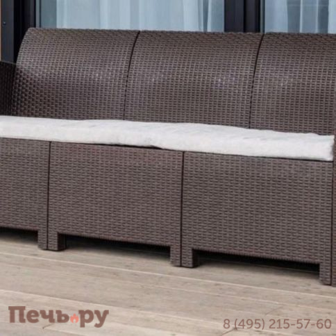 3-х местный диван Royal Family Lana Lux (коричневый) фото 2