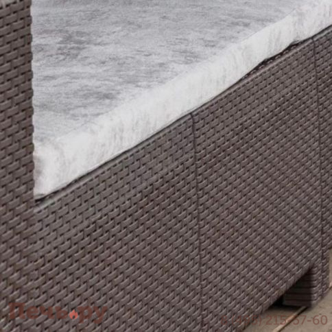 3-х местный диван Royal Family Lana Lux (коричневый) фото 4