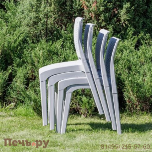 4 стула Royal Family JULY светло-серые фото 6