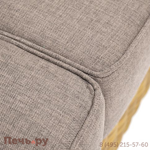 4SiS Боно диван из искусственного ротанга трехместный, цвет соломенный фото 6