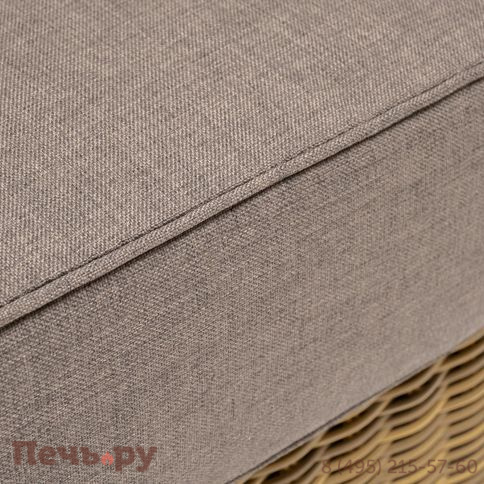 4SiS Боно кресло из искусственного ротанга, цвет соломенный фото 4