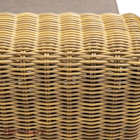4SiS Боно кресло из искусственного ротанга, цвет соломенный фото 8
