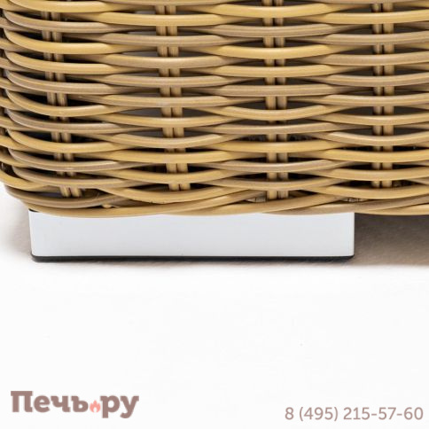 4SiS Боно кресло из искусственного ротанга, цвет соломенный фото 9