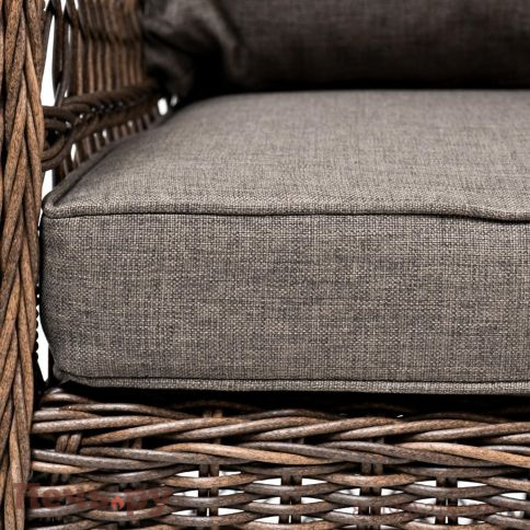 4SiS Гранд Латте кресло из искусственного ротанга, цвет коричневый фото 6