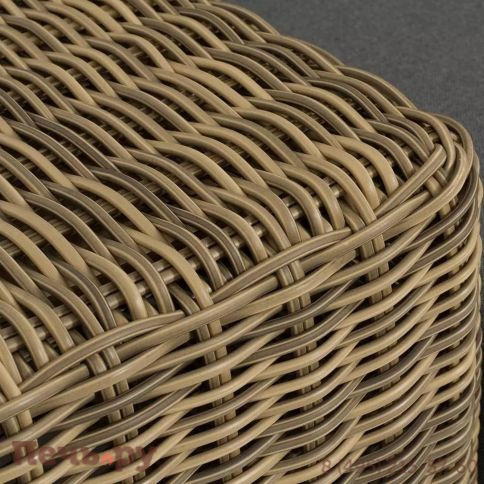 4SiS Капри модуль диванный правый с подушками, цвет соломенный фото 3