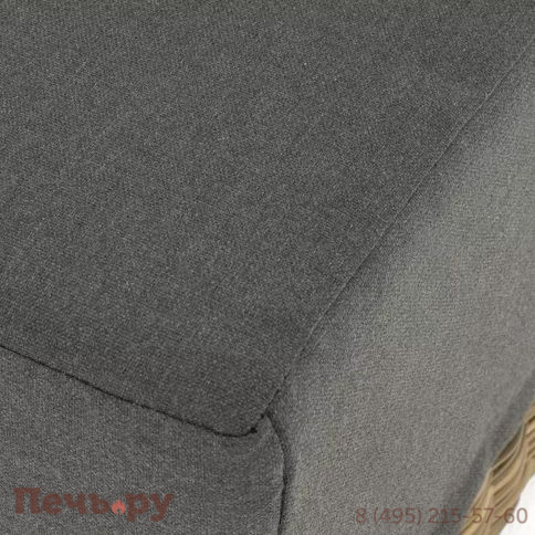 4SiS Капри модуль диванный прямой с подушками, цвет соломенный фото 6