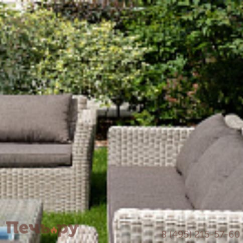 4SiS Капучино кресло из искусственного ротанга, цвет бежевый фото 7