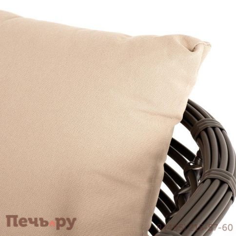 4SiS Валенсия диван из искусственного ротанга трехместный, цвет бронзовый фото 10