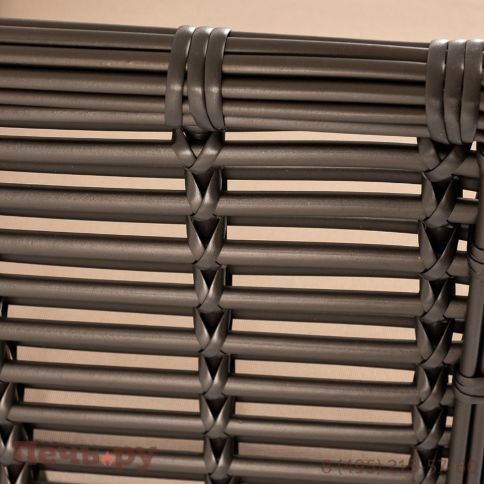 4SiS Валенсия диван из искусственного ротанга трехместный, цвет бронзовый фото 8