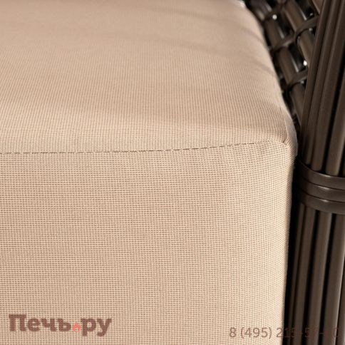 4SiS Валенсия диван из искусственного ротанга трехместный, цвет бронзовый фото 9