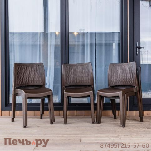 6 стульв Royal Family JULY коричневые фото 2