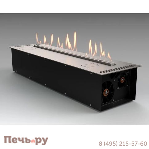 Автоматический биокамин Lux Fire Smart Flame 1000 RC INOX фото 3