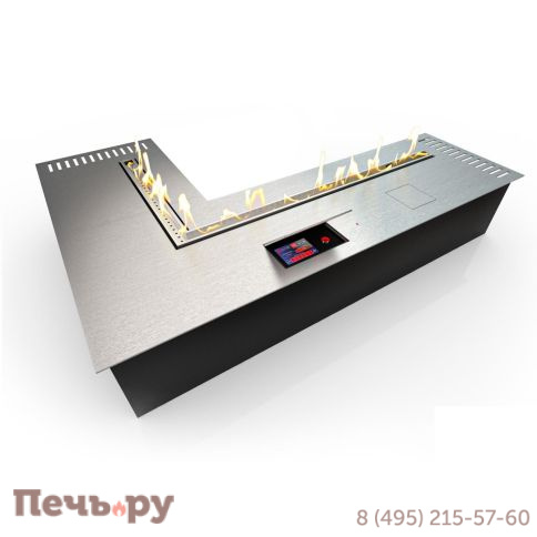 Автоматический биокамин ZeFire Automatic M 1000х1400 угловой фото 3