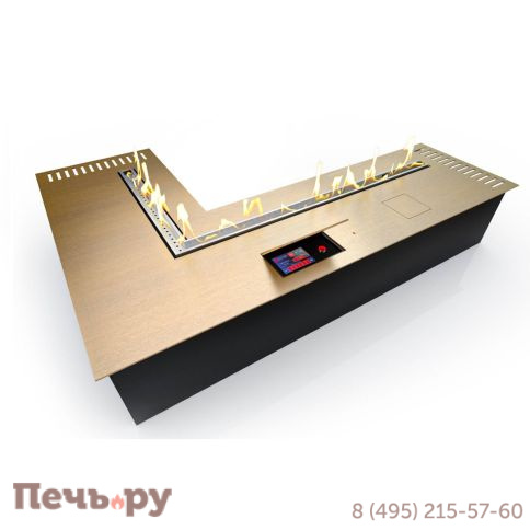 Автоматический биокамин ZeFire Automatic M 700х1000 угловой фото 2