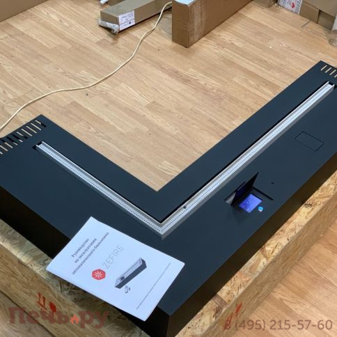 Автоматический биокамин ZeFire Automatic M 700х1000 угловой фото 6