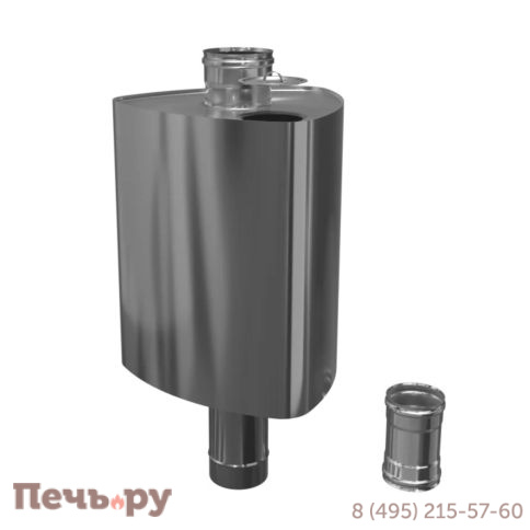 Бак Феррум Каспий 51 л треугольный на трубе (AISI 201) фото