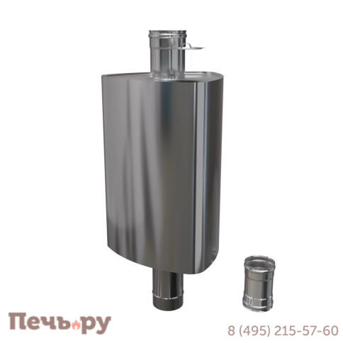 Бак Феррум Каспий 63 л треугольный на трубе (AISI 201/1.0) фото