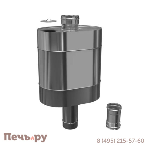 Бак Феррум Таймыр 50 л эллиптический на трубе (AISI 201) фото