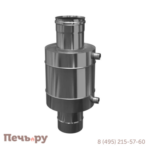 Бак теплообменник Феррум Валдай 7 л на трубе (AISI 304) фото