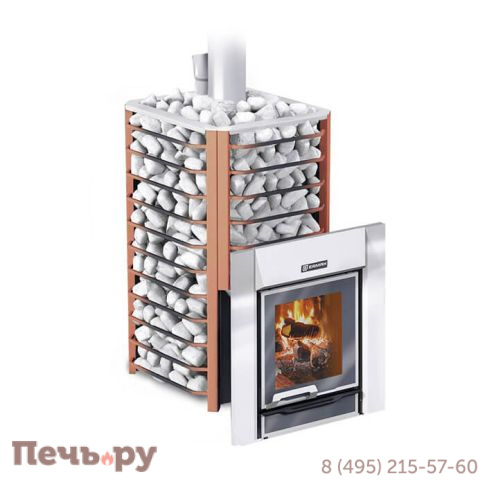 Банная печь Ермак 24 Сетка Люкс (нержавейка) фото 3