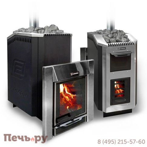Банная печь Ермак 30 Люкс (сталь) фото 3