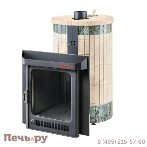 Банная печь Ферингер Ламель Макси ПС до 30 куб. м. закрытая каменка фото 15