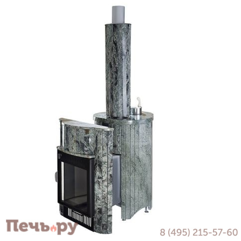 Банная печь Ферингер Ламель Оптима ПС до 23 куб. м., закрытая каменка фото 3