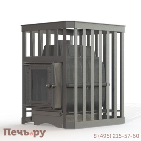 Банная печь Fireway Паровар 18 ковка (201) без выноса фото 2