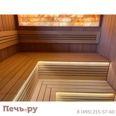 Банная печь ИзиСтим Сочи-М2 в кожухе из талькохлорита фото 11