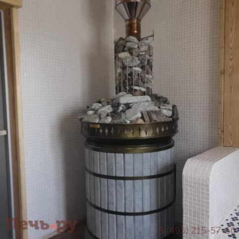 Банная печь КДМ Русская баня в талькохлорите фото 3