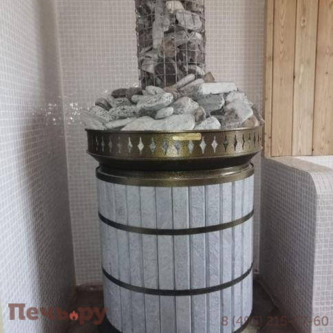 Банная печь КДМ Русская баня в талькохлорите фото 4