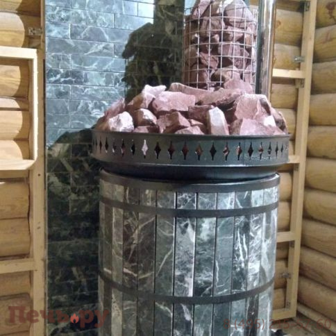 Банная печь КДМ Русская баня в змеевике фото 2