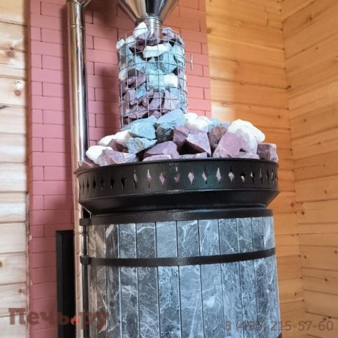 Банная печь КДМ Русская баня в змеевике фото 6