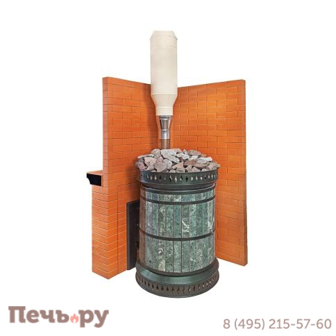 Банная печь КДМ Русская баня в змеевике фото 9