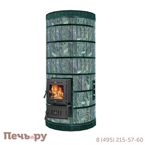 Банная печь КДМ с обращенным пламенем Обращенка в змеевике фото