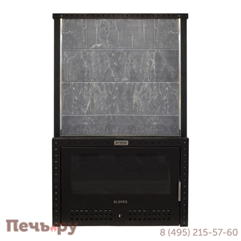 Банная печь Klover RT 100-RV в облицовке жадеит фото 2