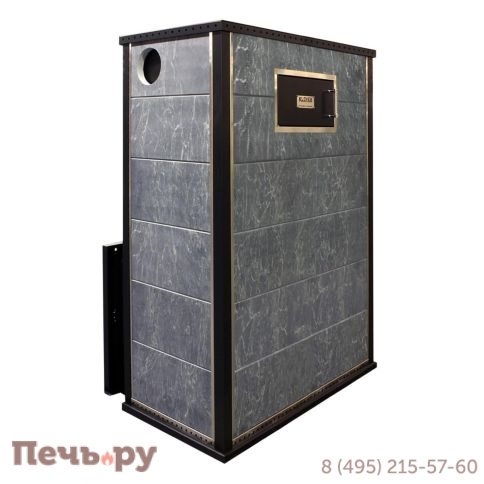 Банная печь Klover RT 100-RV в облицовке жадеит фото 3