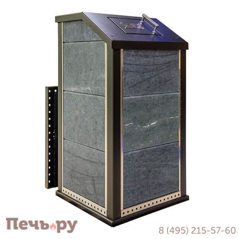 Банная печь Klover RT 20-P в облицовке талькомагнезит фото 2