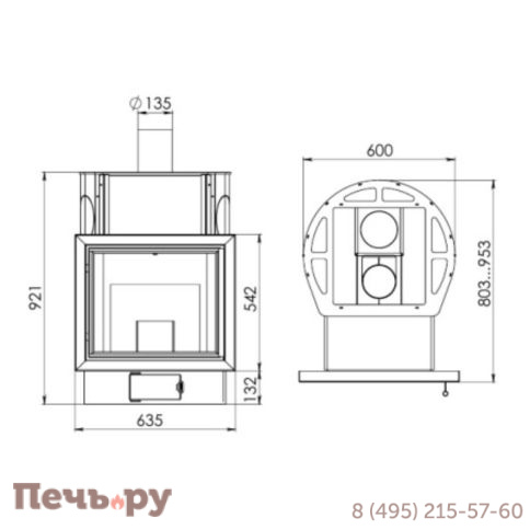 Банная печь МетаБел ПБМ 20 Lux фото 4