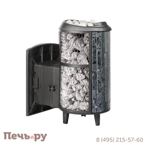 Банная печь Прометалл Атмосфера L+ с комбинированной облицовкой фото 5