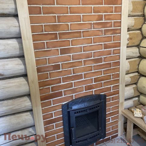 Банная печь Прометалл Атмосфера L с сеткой нержавейкой фото 31