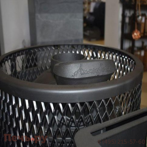 Банная печь Прометалл Атмосфера-М (Мини) с сеткой фото 13